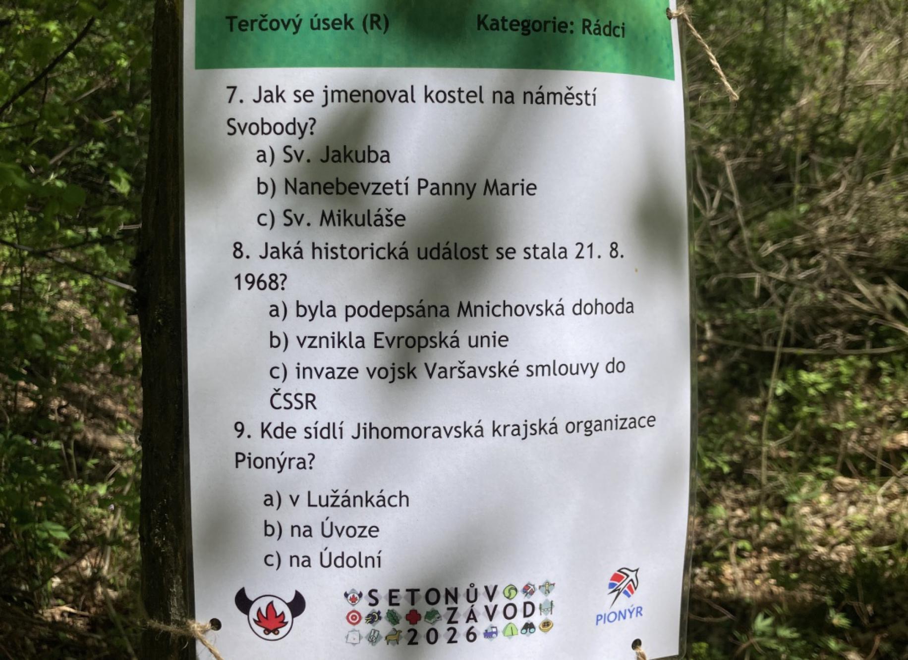Foto z galerie „Setonův závod“