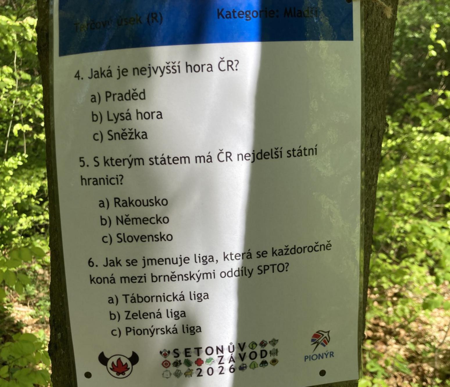 Foto z galerie „Setonův závod“