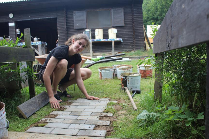 Foto akce „Pracovní tábor 11+“