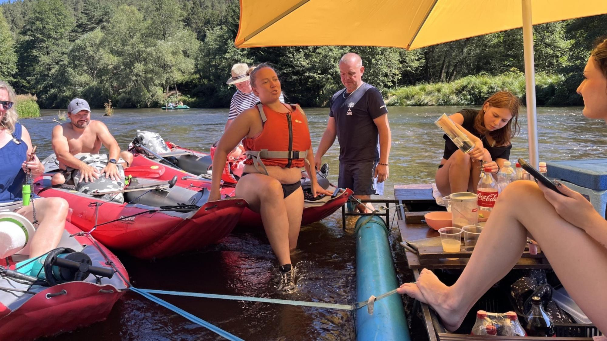 Foto z galerie „Vodácká výprava - Vltava 2026“