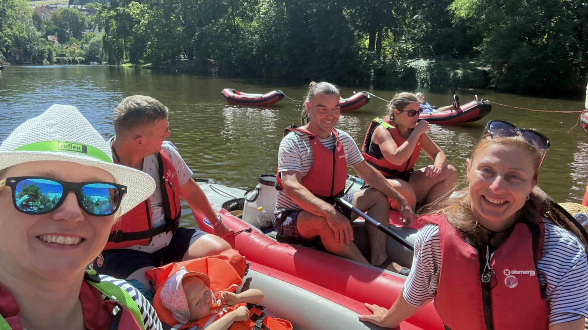 Foto z galerie „Vodácká výprava - Vltava 2026“