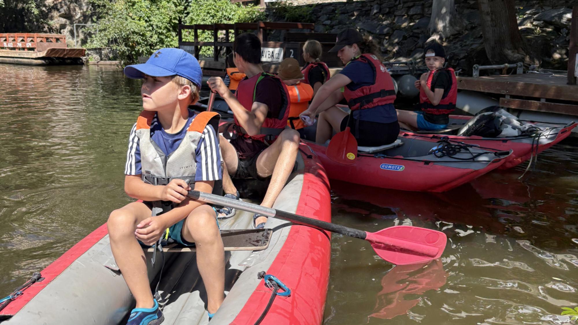 Foto z galerie „Vodácká výprava - Vltava 2026“